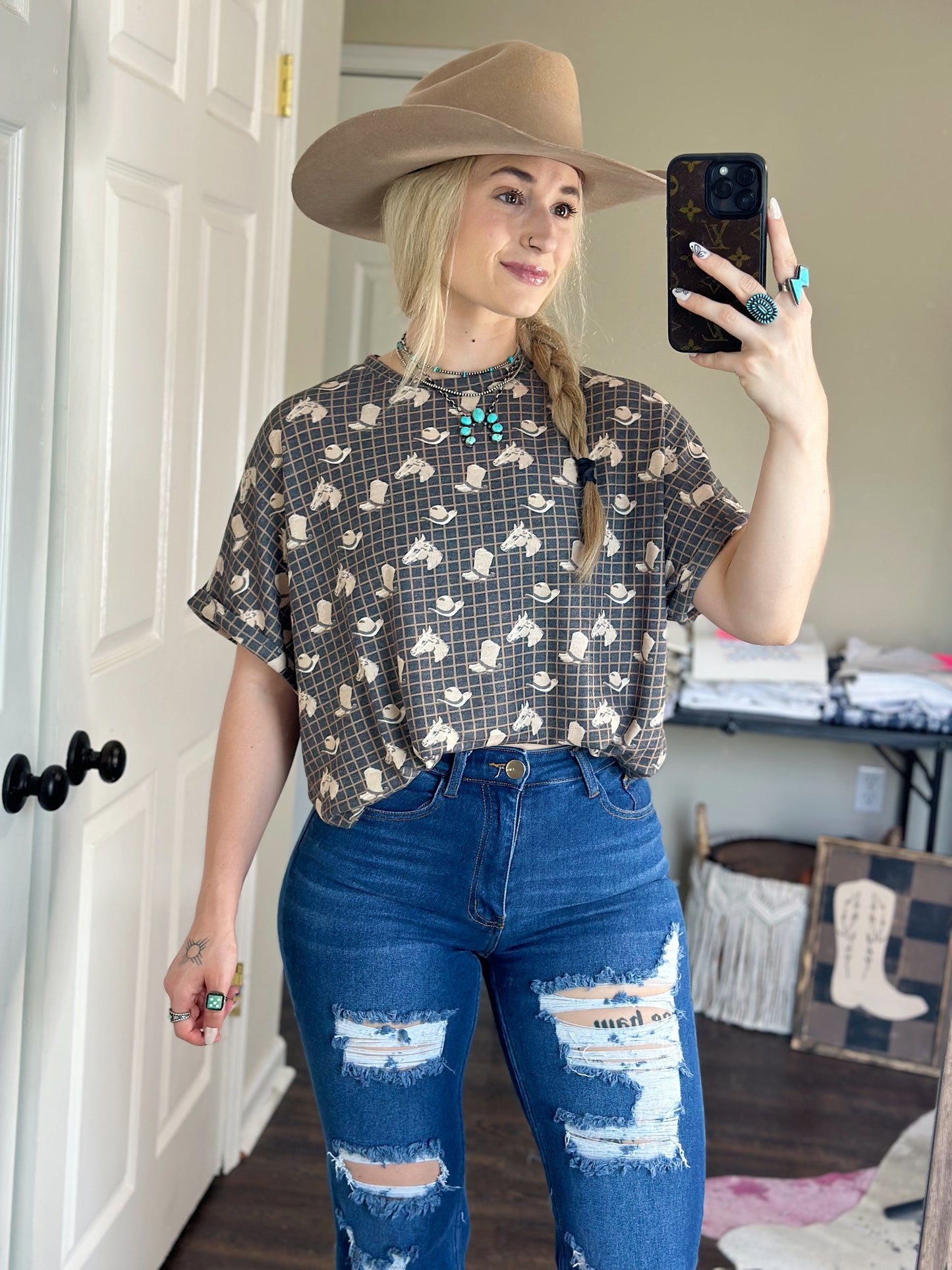 Grit N Grind Oversized Top