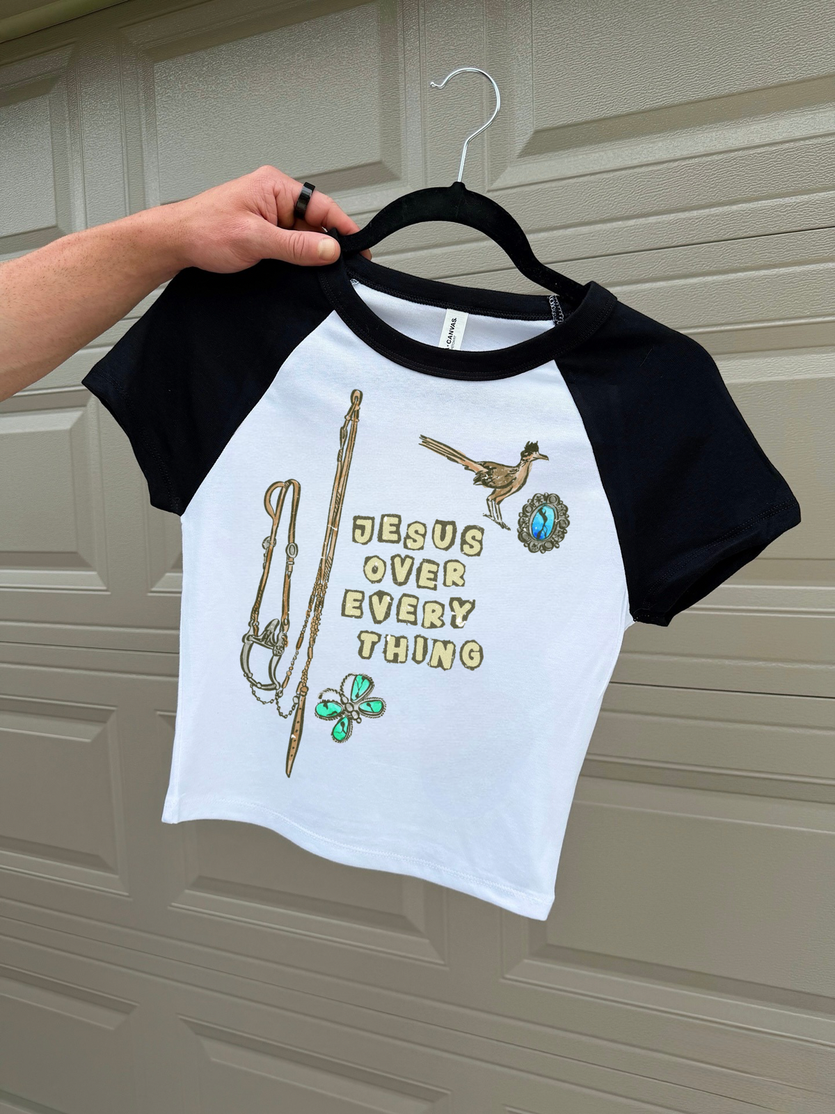 Jesus Over Everything Baby Tee