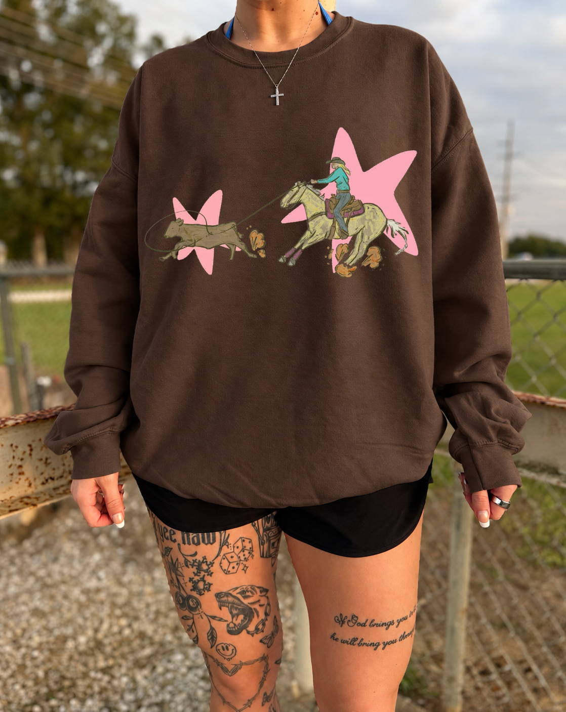 Cowgirl Roundup Crewneck