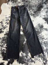 Load image into Gallery viewer, Black Wide Leg Jeans
