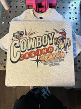 Load image into Gallery viewer, Cowboy Casino TEE or CREWNECK
