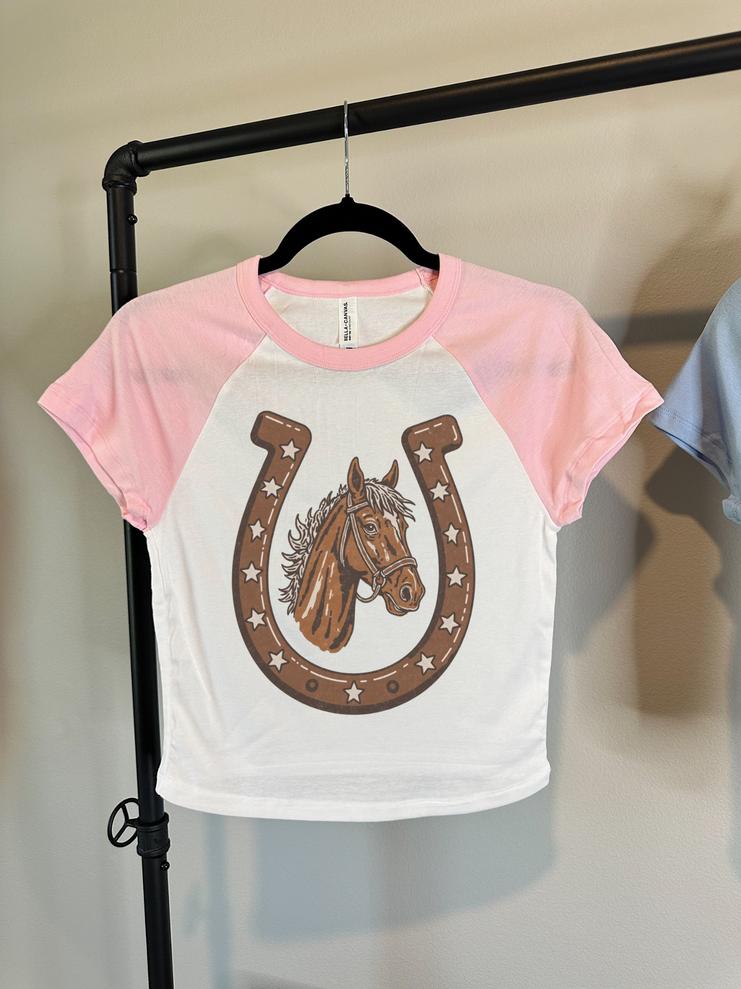Horseshoe Baby Tee