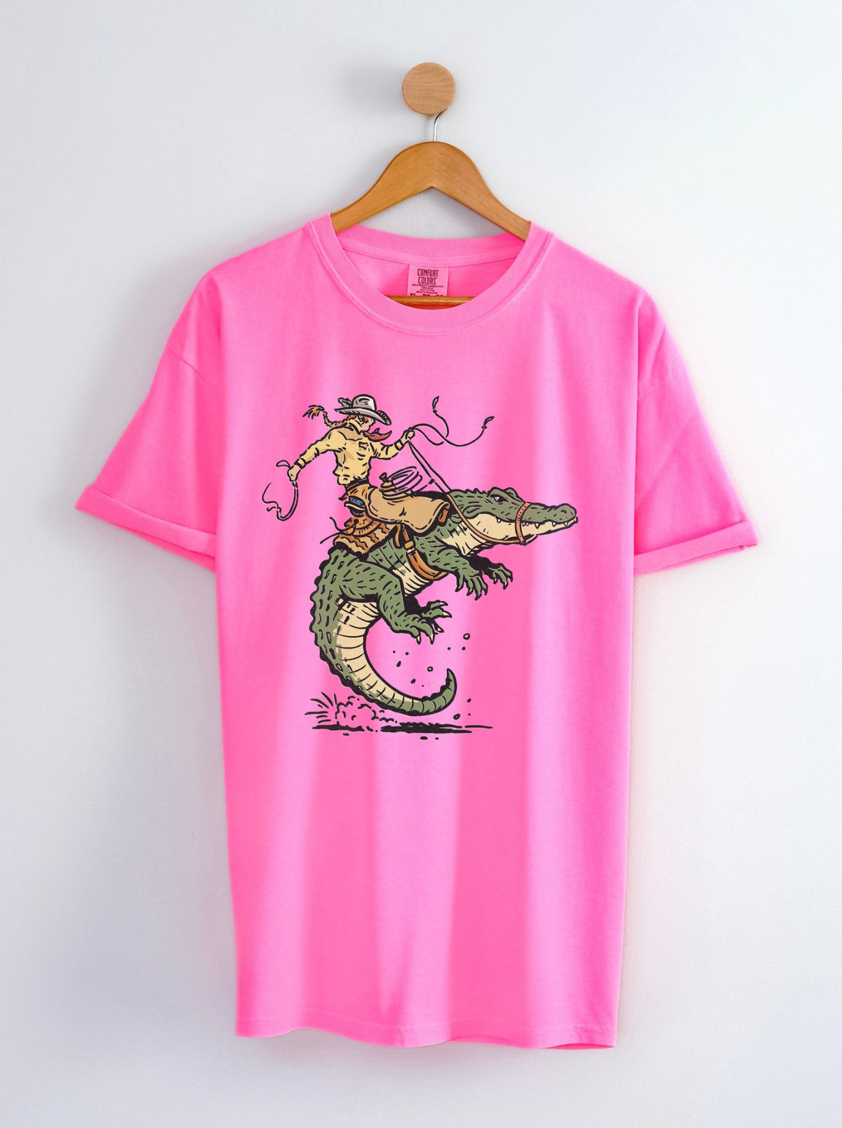 Alligator Cowboy COMFORT COLORS TEE