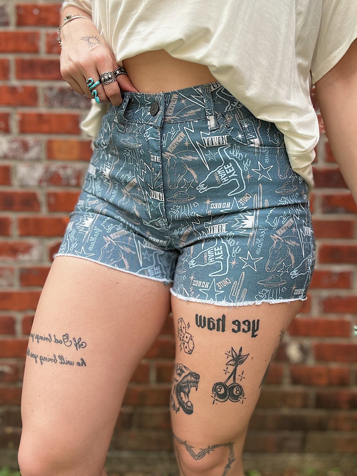 The Crazy Cowboy Shorts
