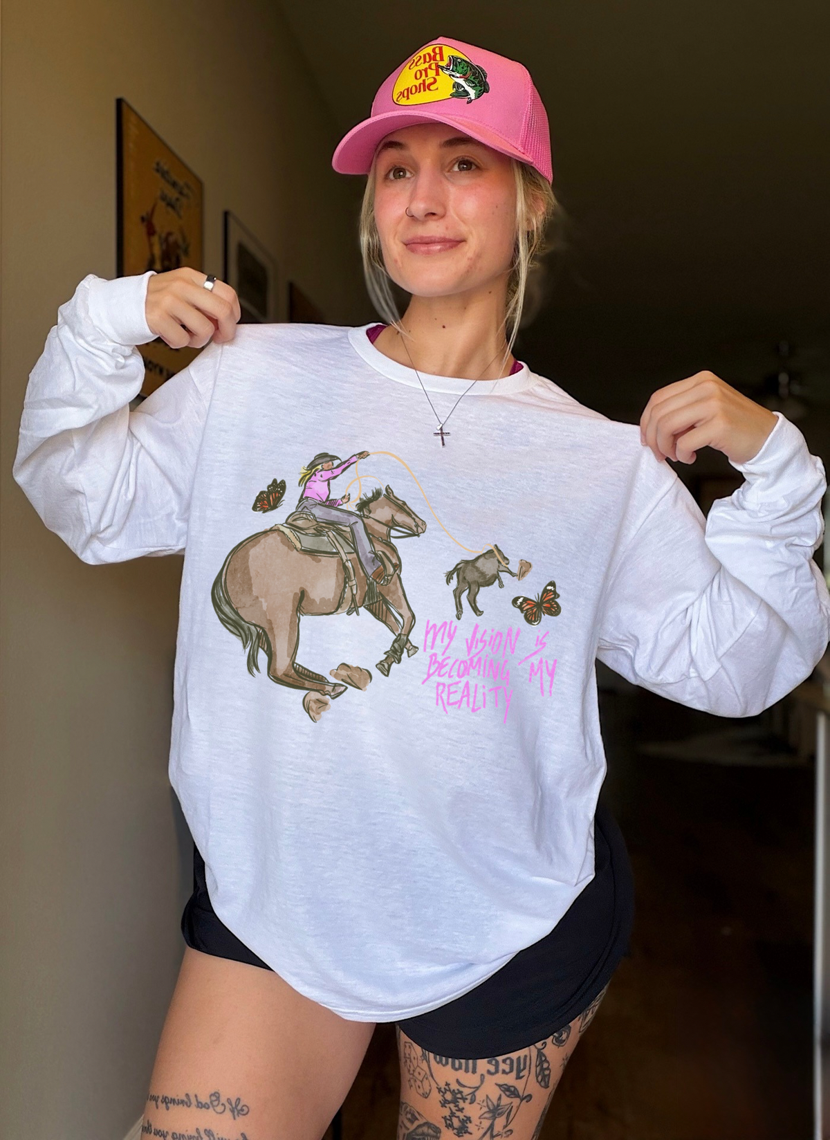 Vision To Reality Long Sleeve Tee
