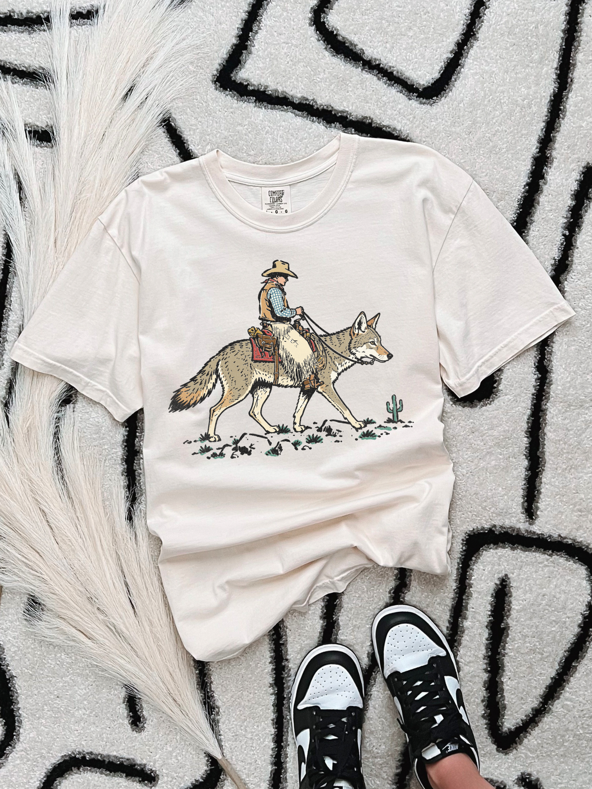 Coyote Cowboy COMFORT COLORS TEE