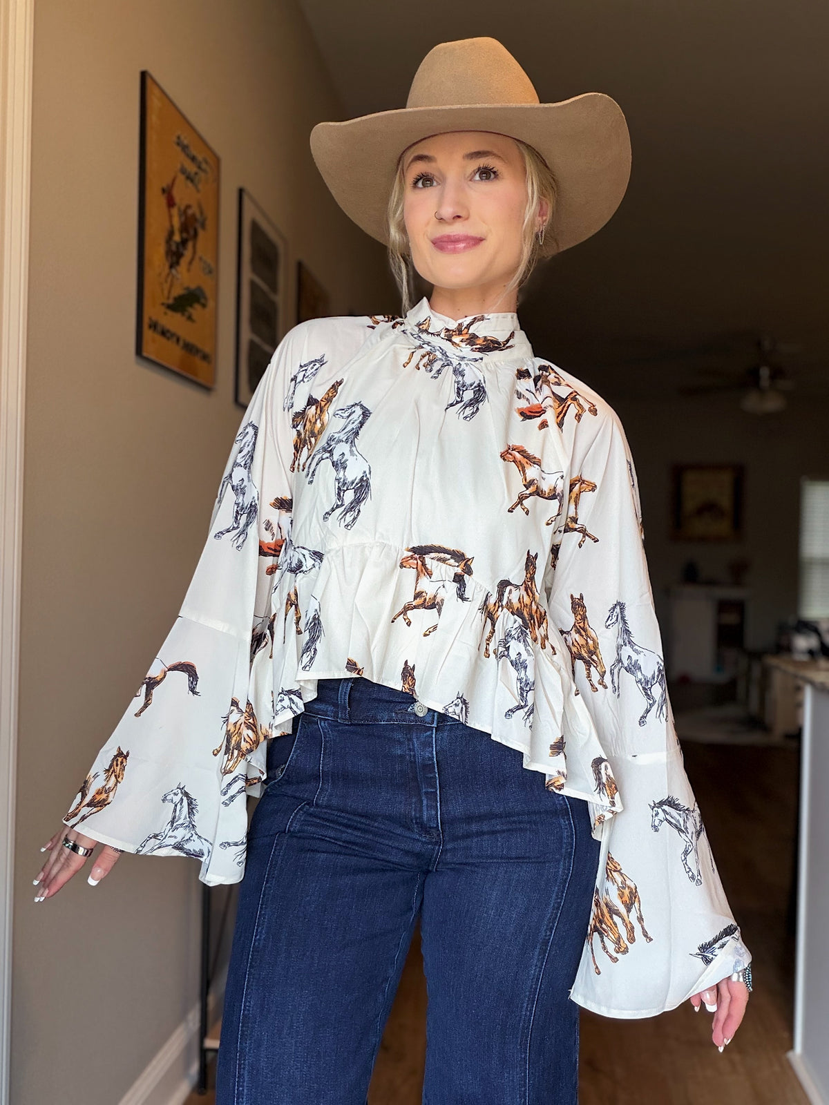 The Western Whimsy Top