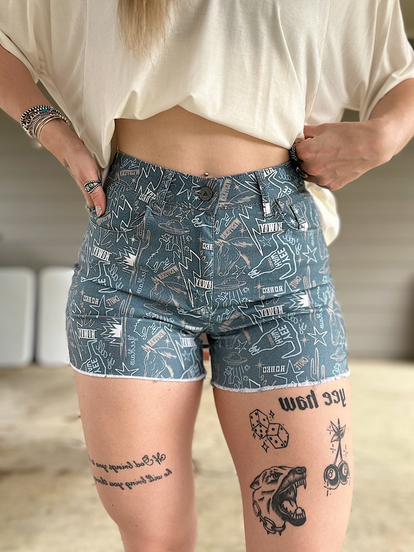 The Crazy Cowboy Shorts