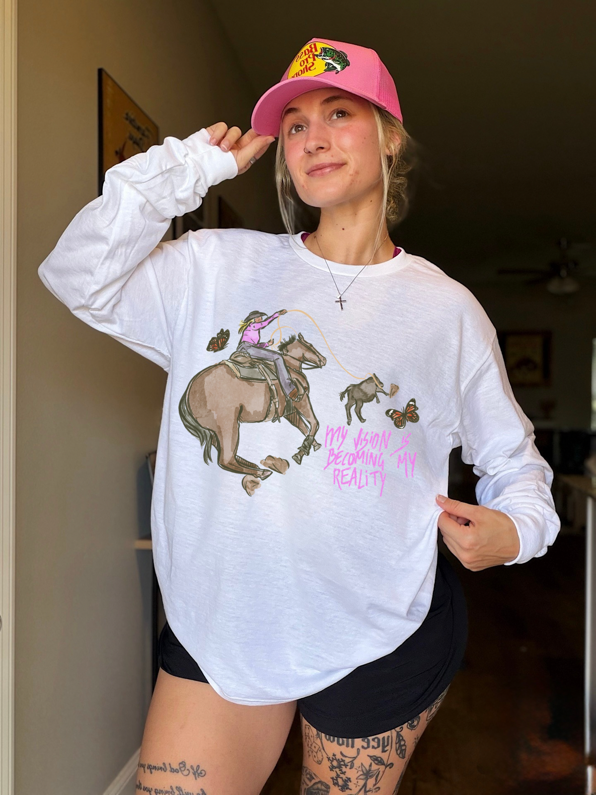 Vision To Reality Long Sleeve Tee