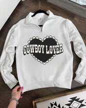 Load image into Gallery viewer, Cowboy Lover Quarter Zip
