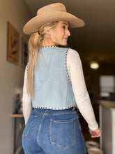 Load image into Gallery viewer, 4 The Love Of Denim Vest

