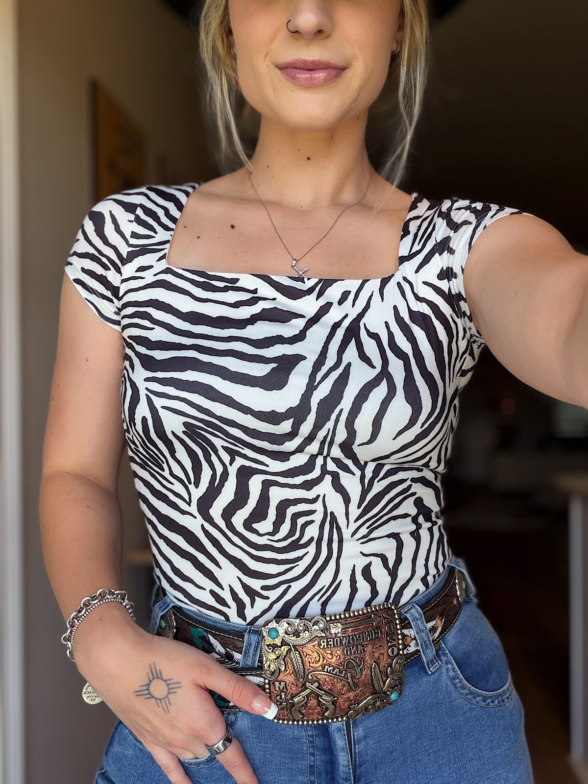 Zebra Bodysuit