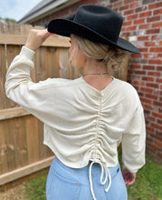 Load image into Gallery viewer, Ruched Back Sweater

