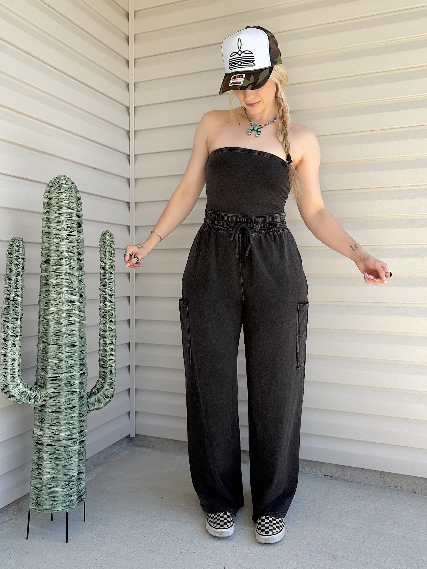 Wide-Leg Jumpsuit