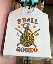 Load image into Gallery viewer, 8 Ball Rodeo Tee or Crewneck

