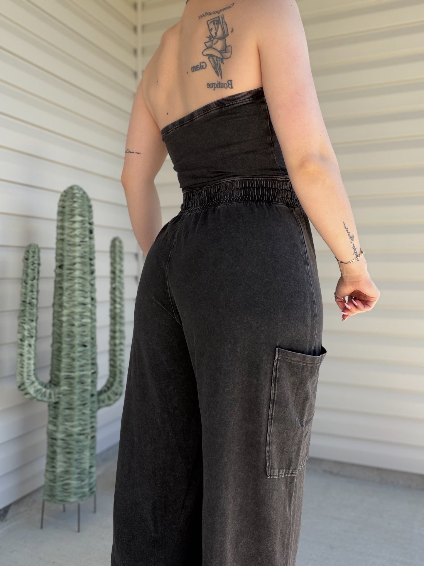 Wide-Leg Jumpsuit