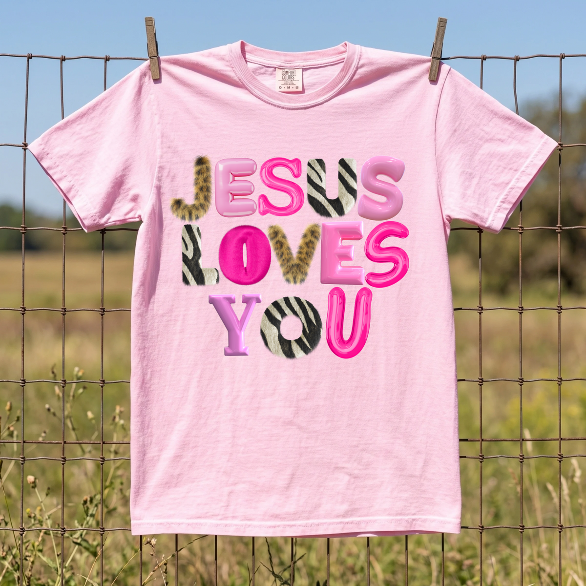 Jesus Loves You COMFORT COLORS TEE