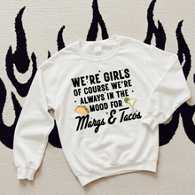Load image into Gallery viewer, We’re Girls TEE or CREWNECK

