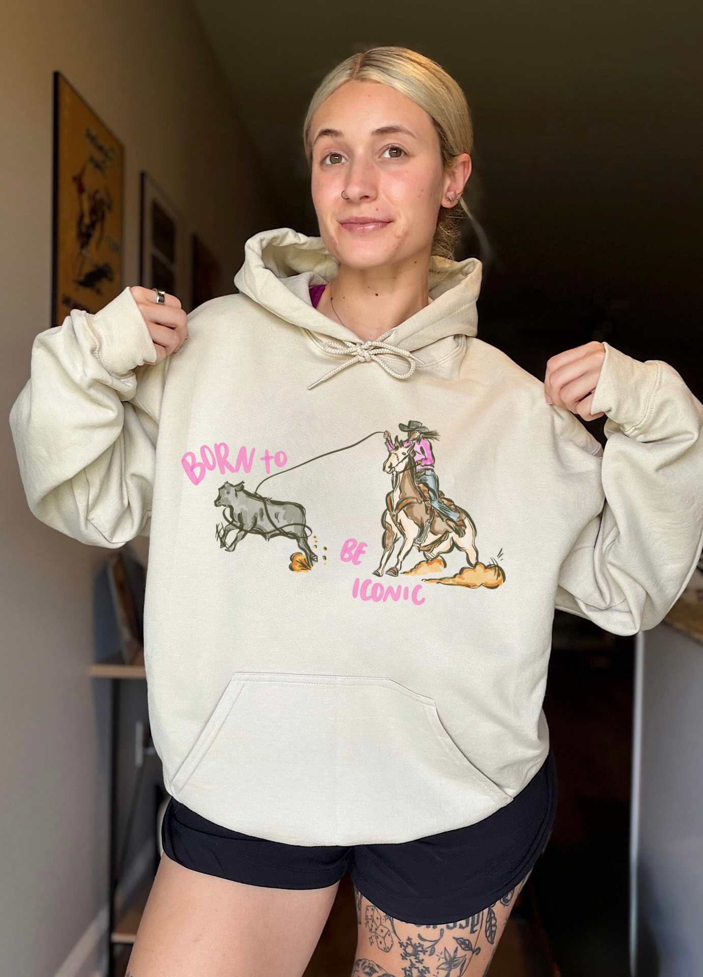 Iconic Cowgirl Hoodie