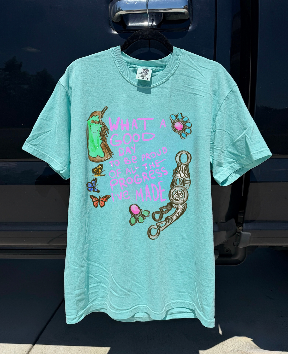 What A Good Day COMFORT COLORS TEE