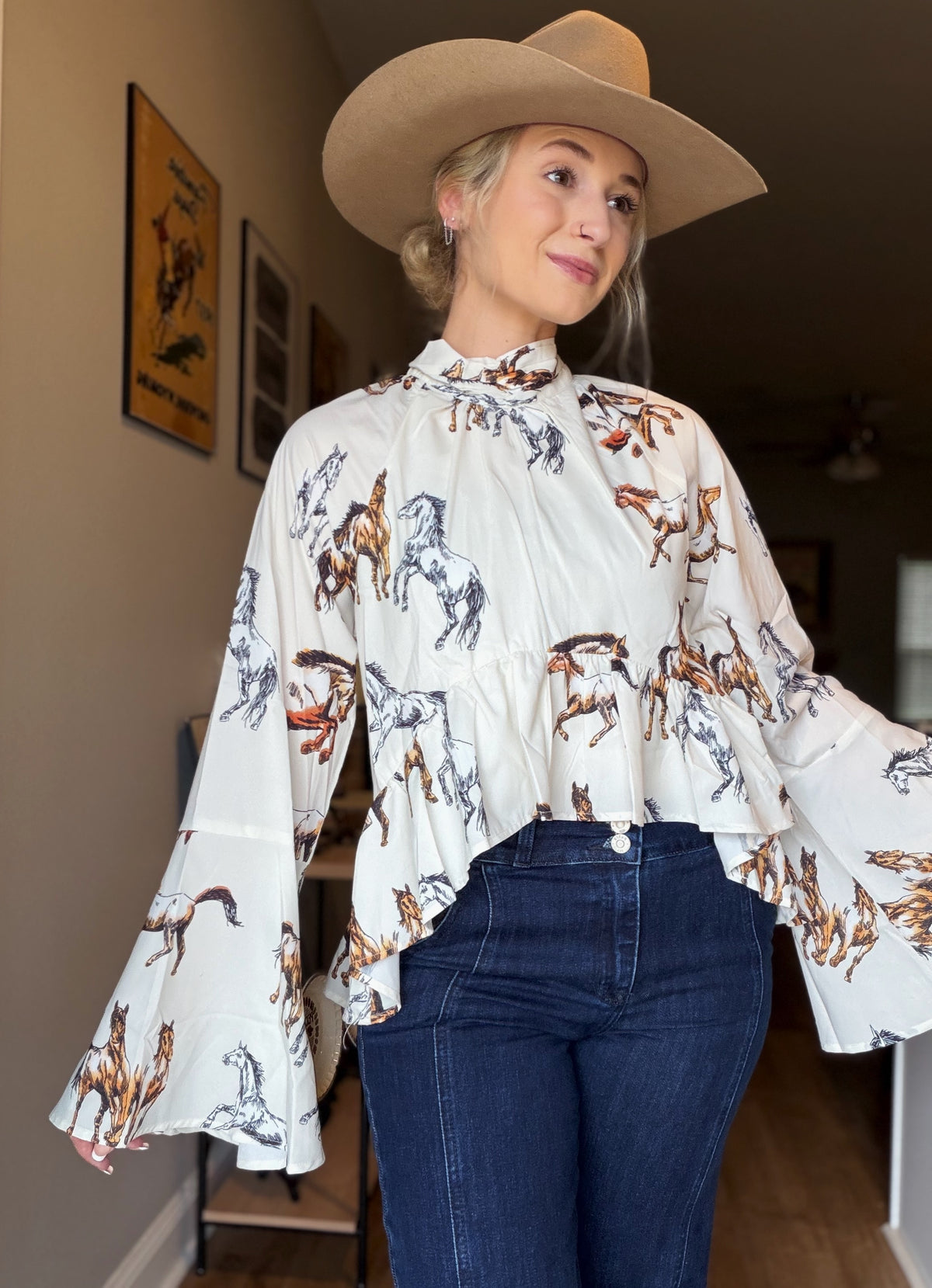 The Western Whimsy Top