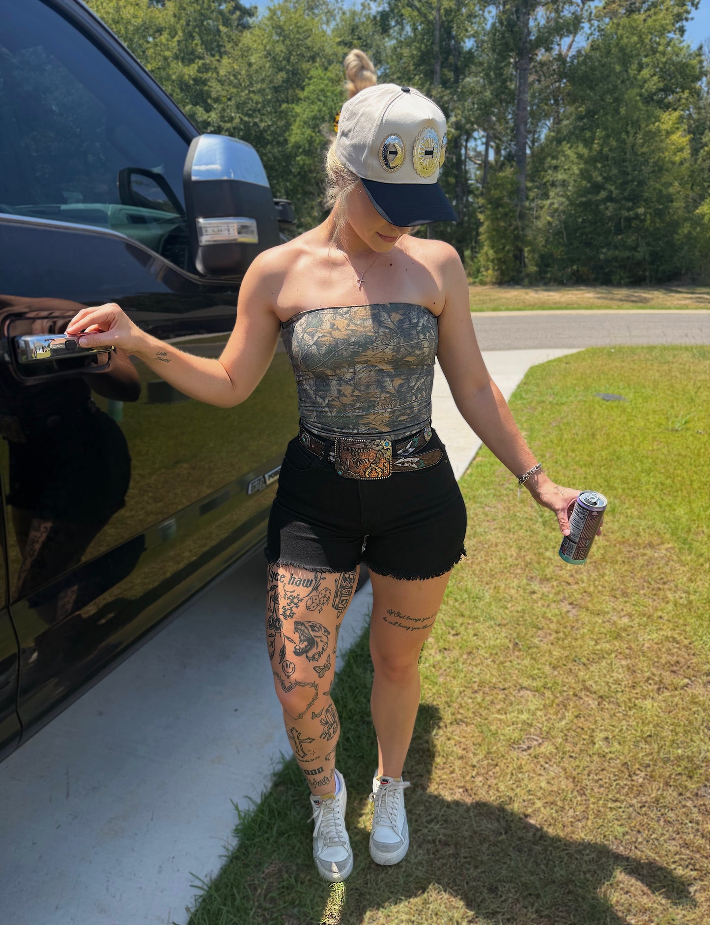 Camo Tube Top
