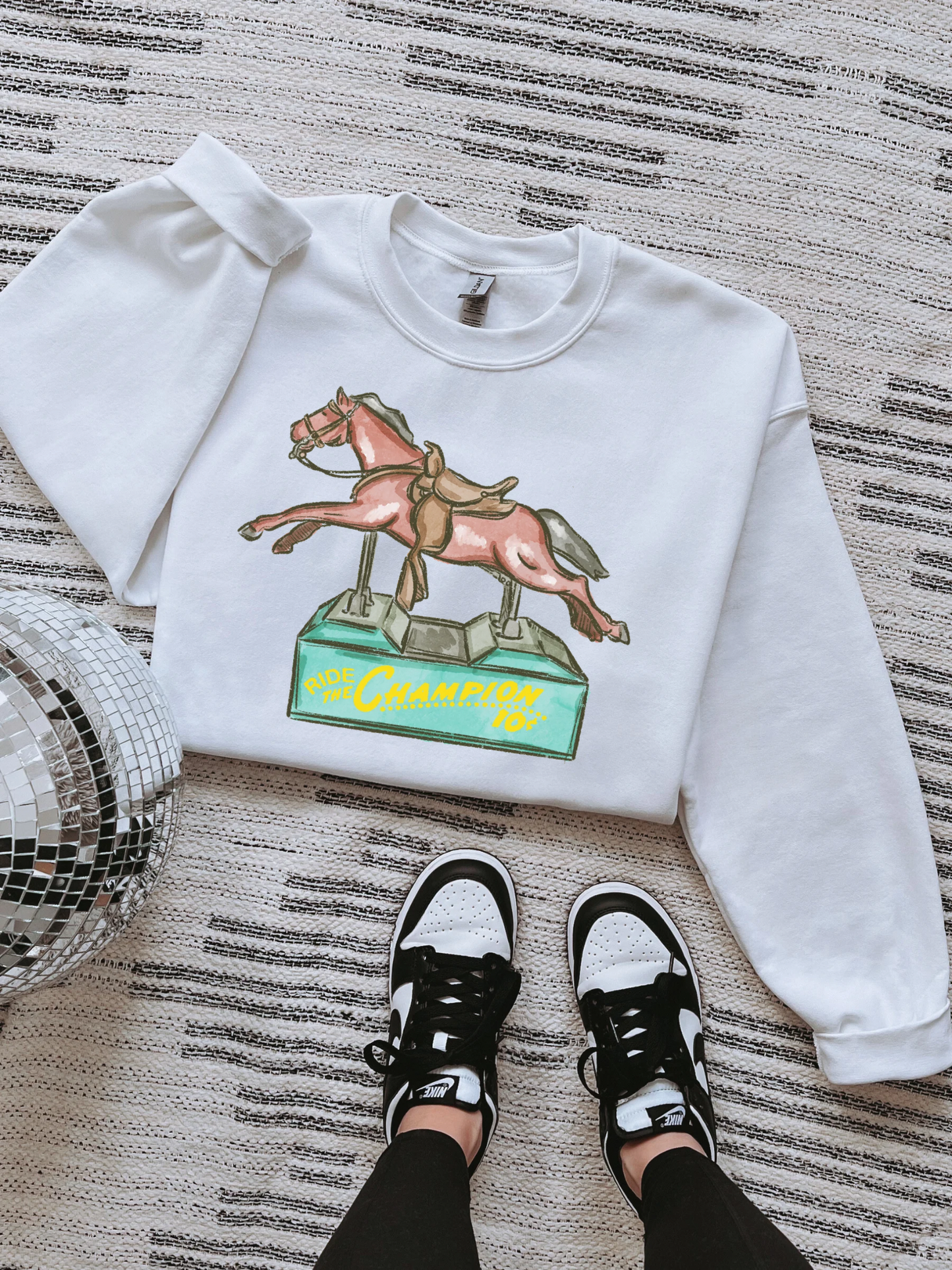 Carnival Cowgirl TEE or CREWNECK