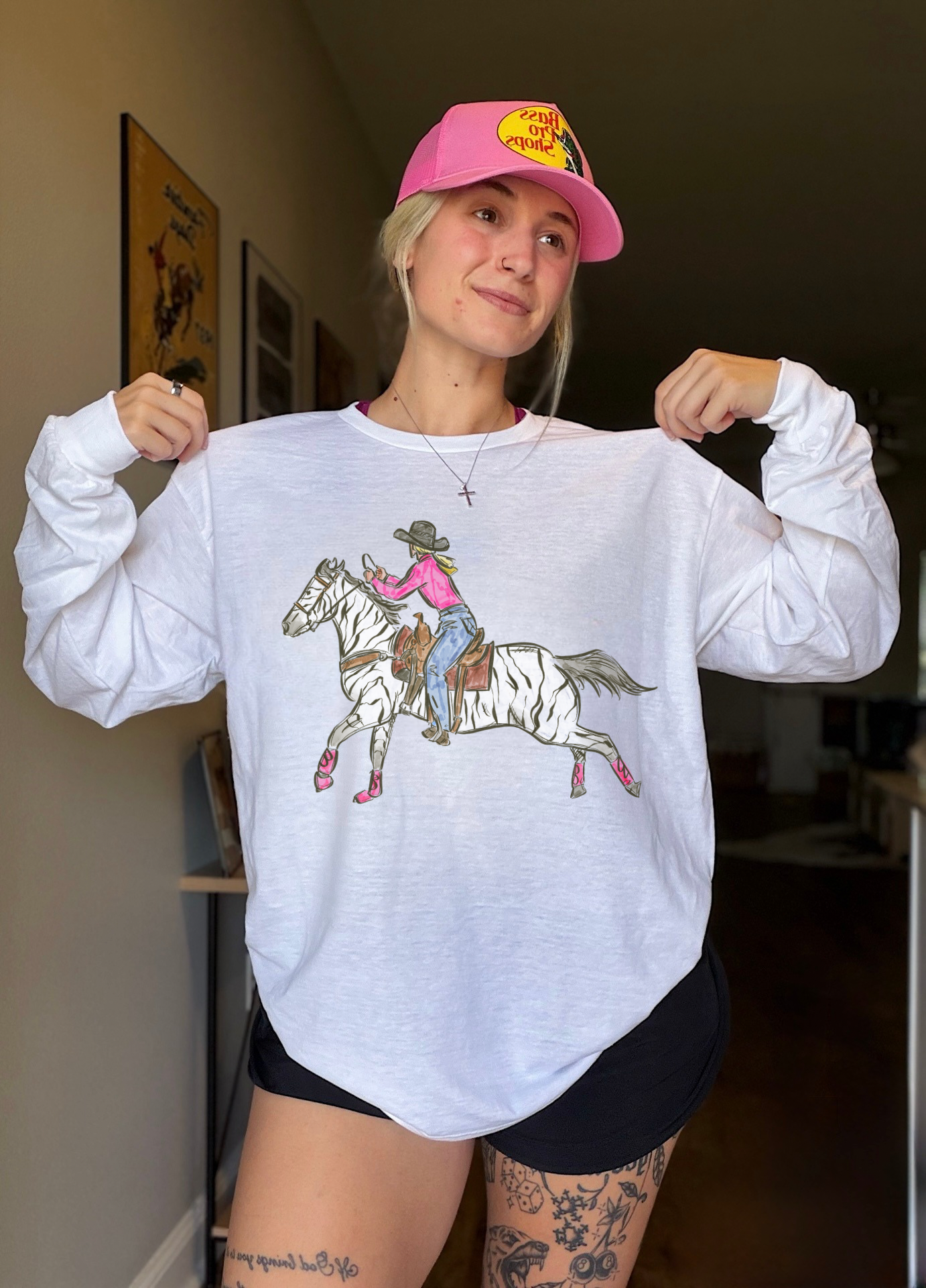 Cowgirl Chaos Long Sleeve Tee