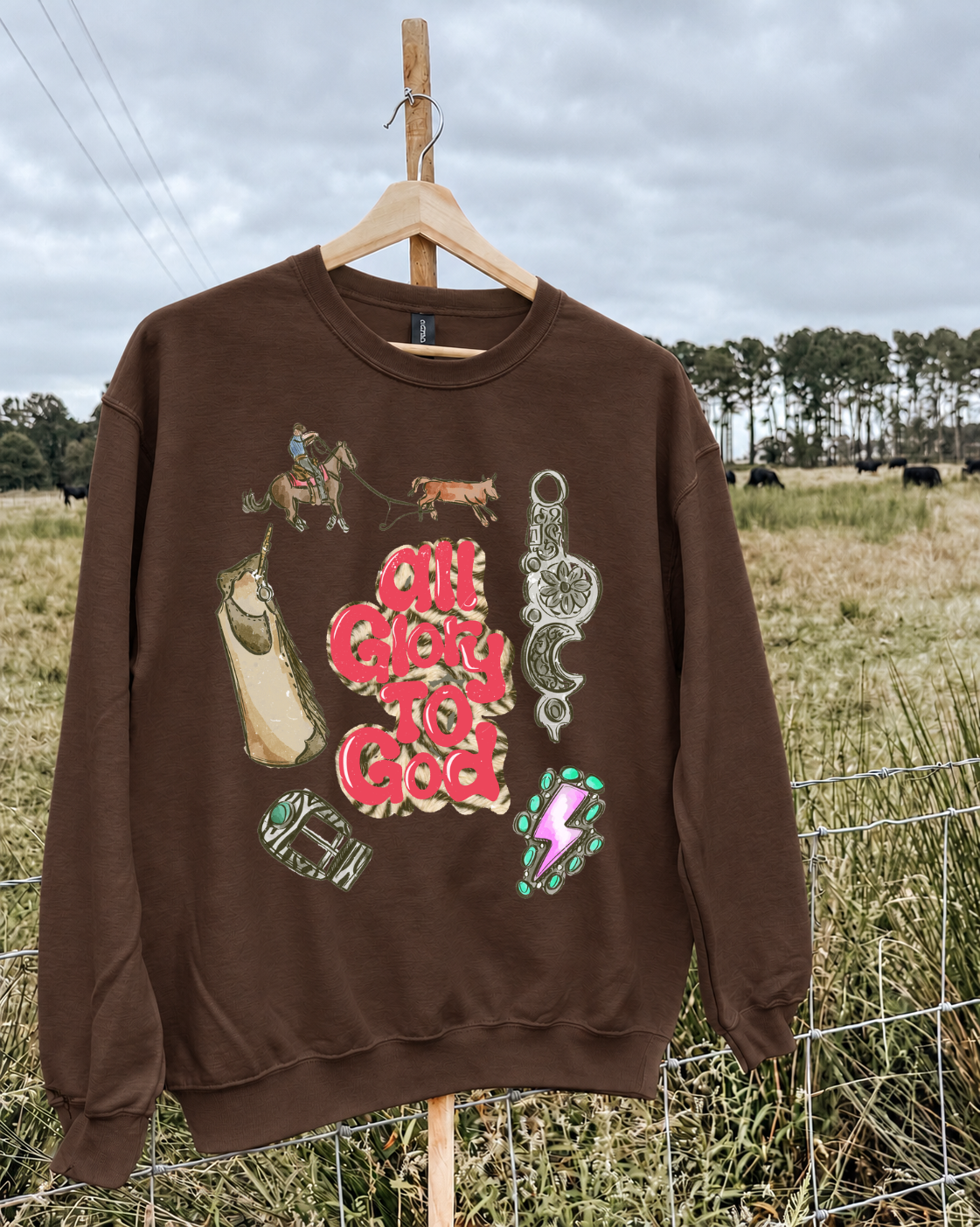 All Glory To God Crewneck