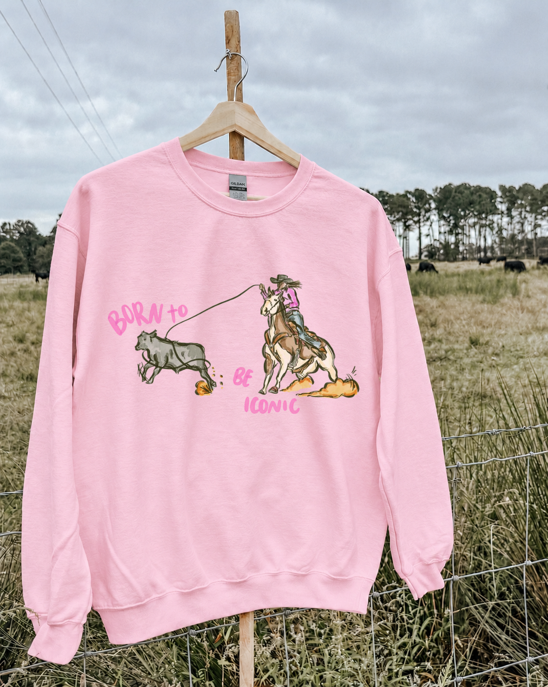 Iconic Cowgirl Crewneck