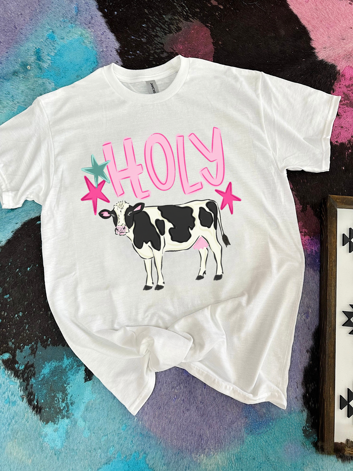 Holy Cow TEE or CREWNECK