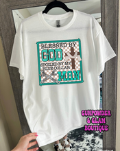 Load image into Gallery viewer, Blessed &amp; Spoiled Tee or Crewneck
