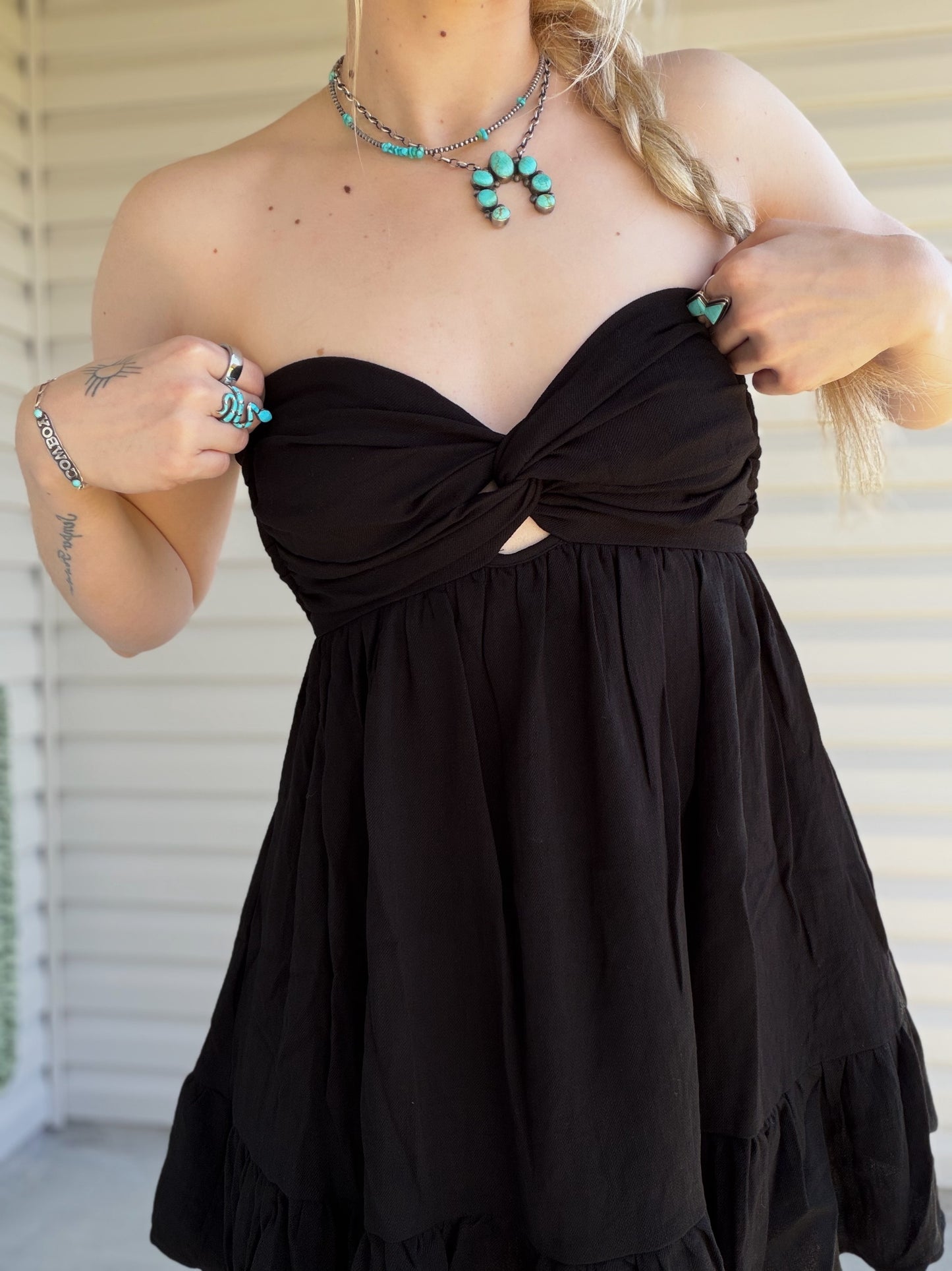 The Lil’ Black Dress (Open Back)