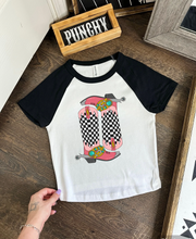 Load image into Gallery viewer, Retro Boots Baby Tee
