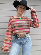 Load image into Gallery viewer, The Boho Stripped Sweater
