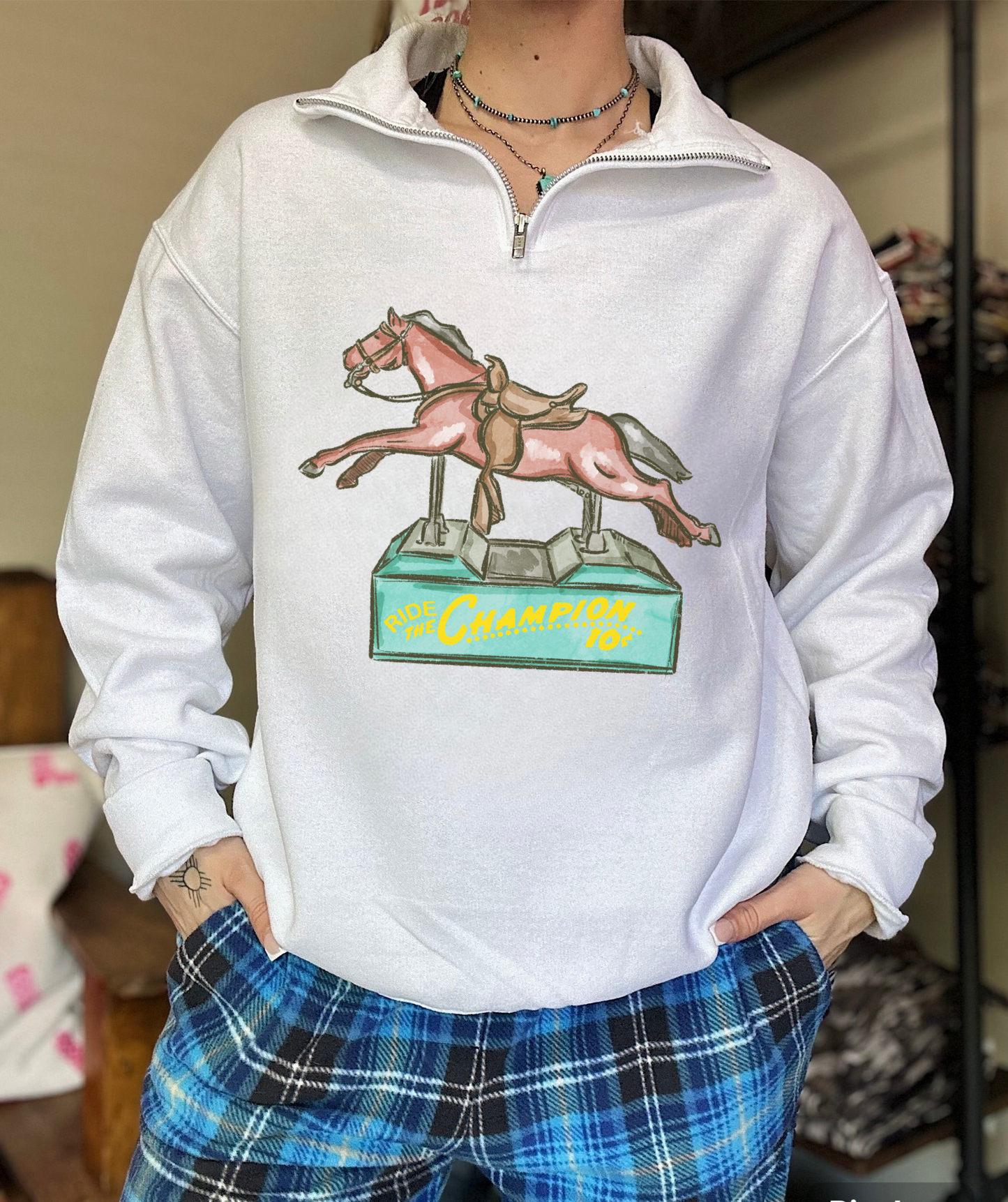 Cowgirl Carnival Quarter Zip