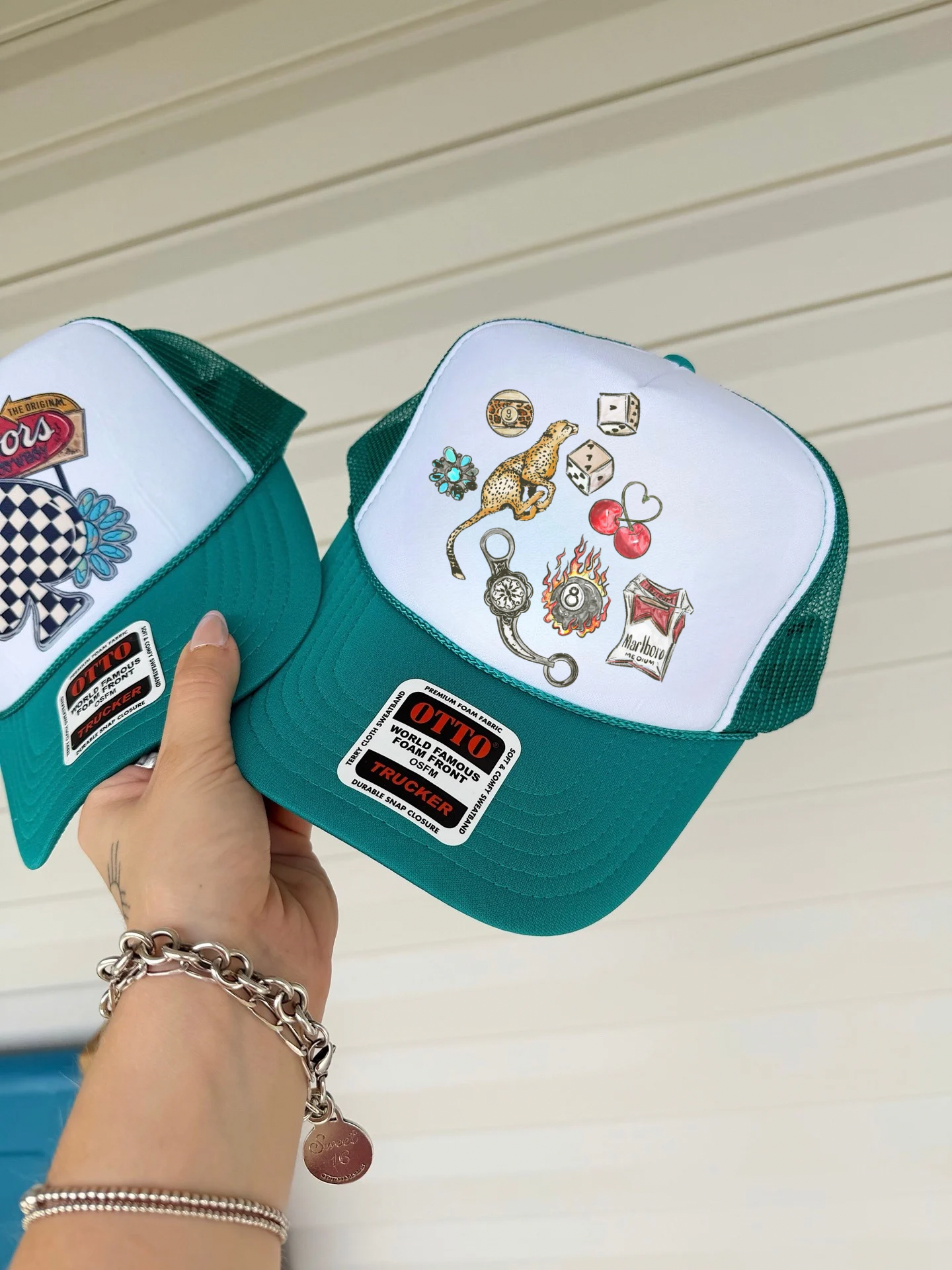 Roll The Dice Trucker Hat (Multiple Color Options)