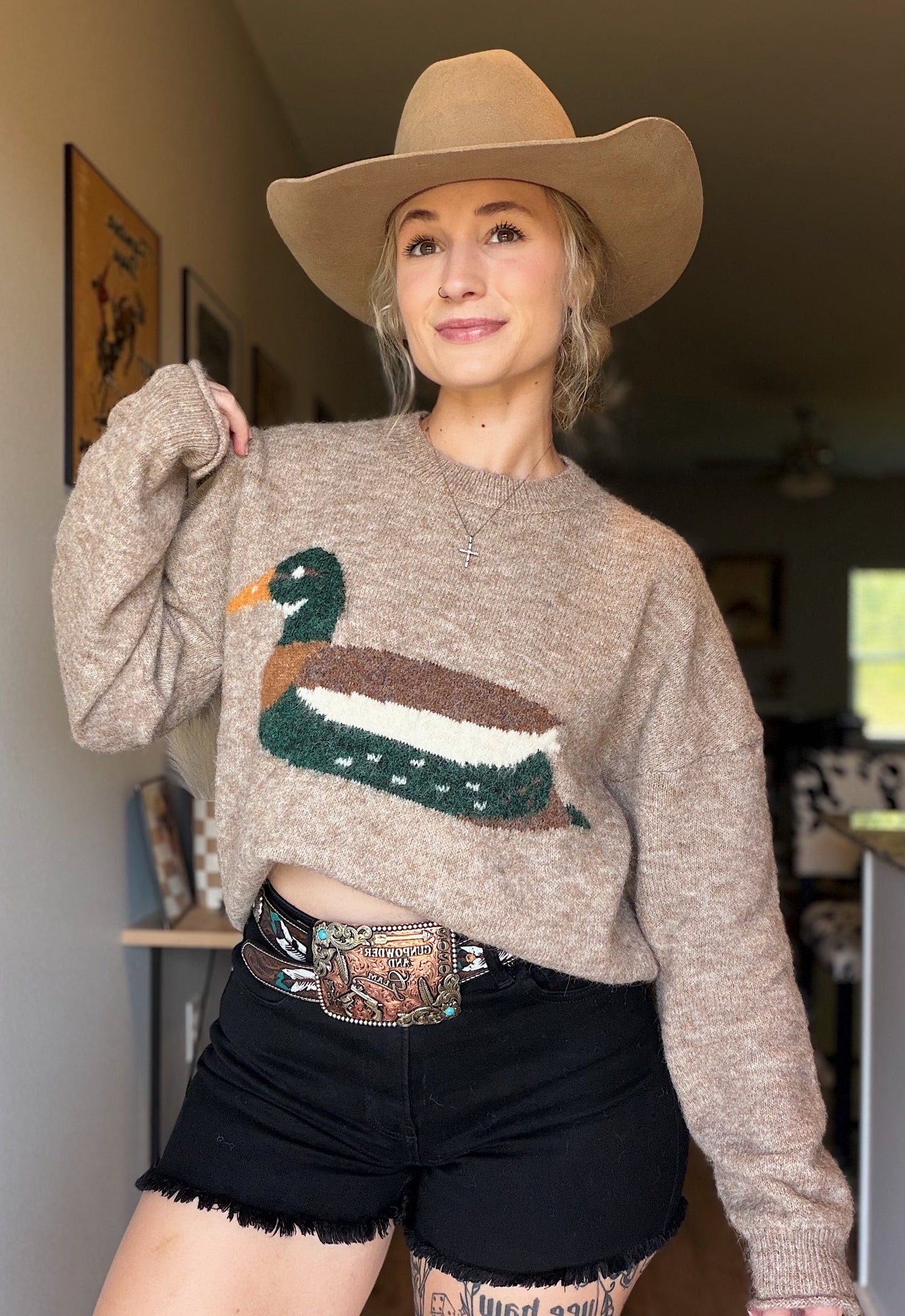 Cozy Mallard Sweater
