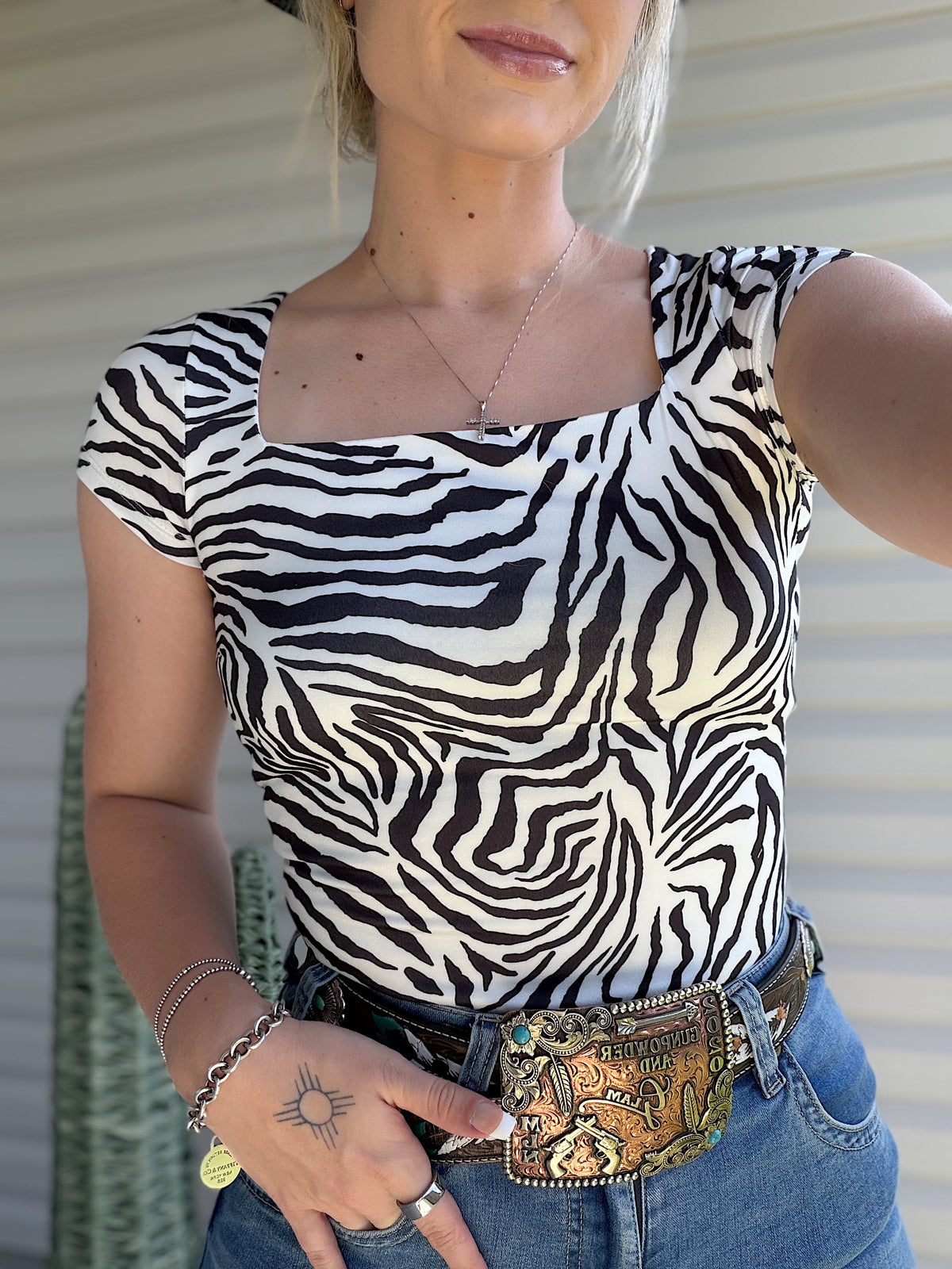 Zebra Bodysuit