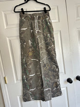 Load image into Gallery viewer, Camo Wide Leg Sweats Size Large
