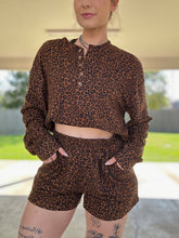 Load image into Gallery viewer, Henley Lounge Set (Leopard)
