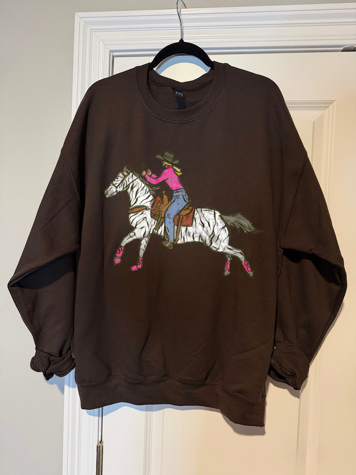 Cowgirl Chaos Crewneck