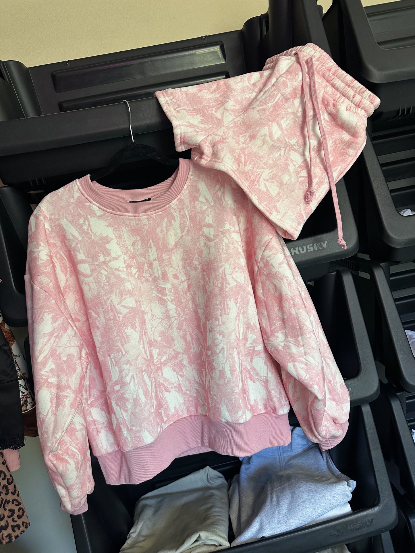 Pink Camo Matching Set