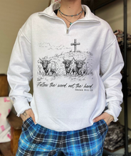 Load image into Gallery viewer, Follow The Word Quarter Zip
