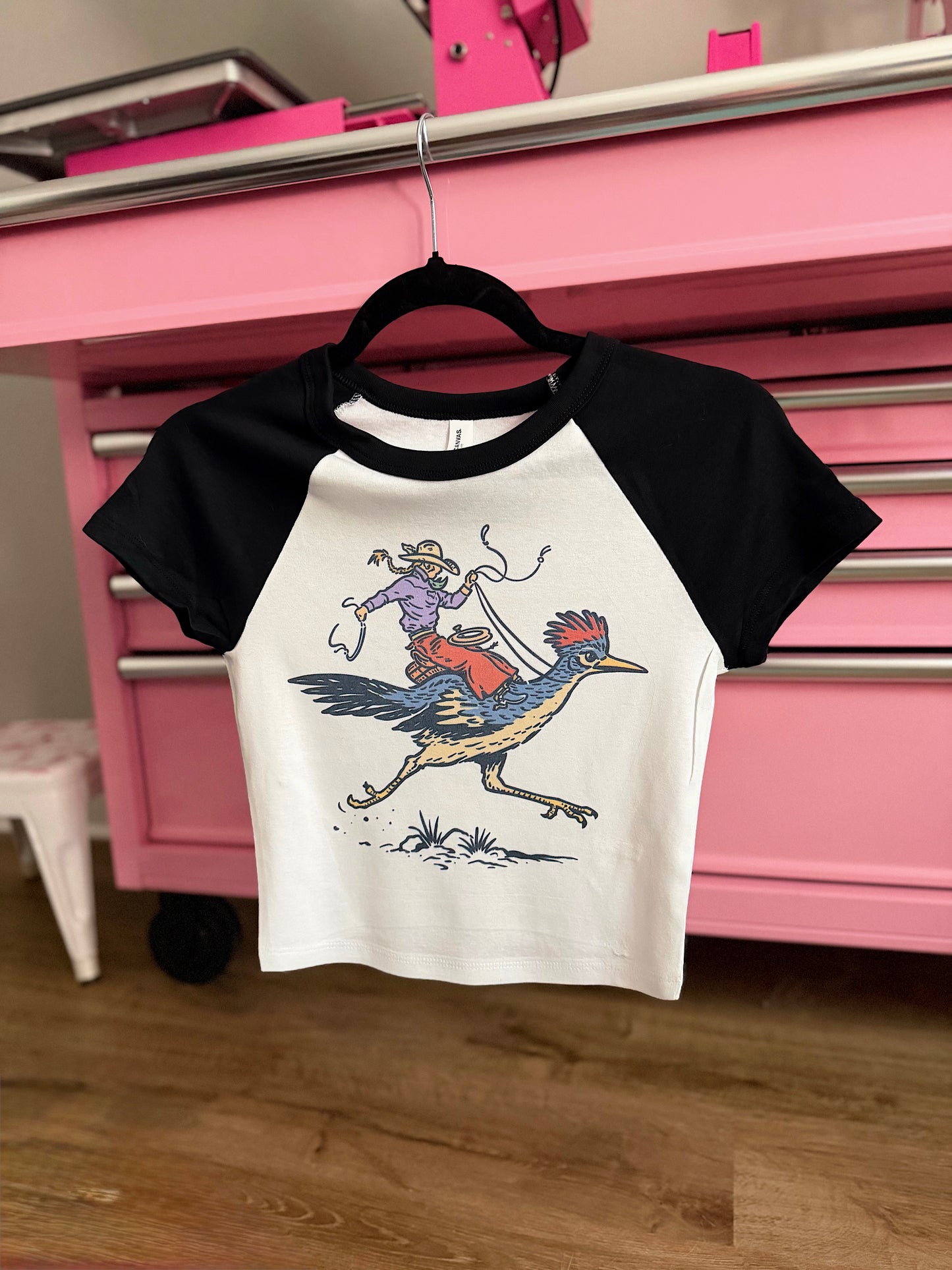 Cowgirl Roadrunner Baby Tee