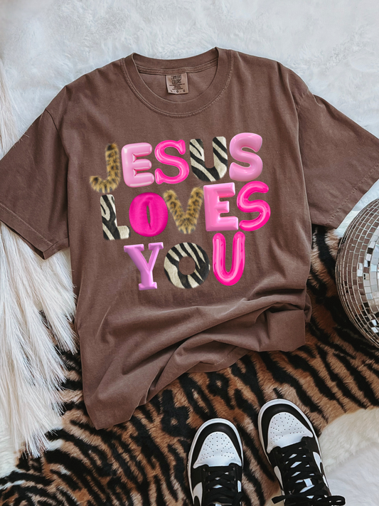 Jesus Loves You COMFORT COLORS TEE
