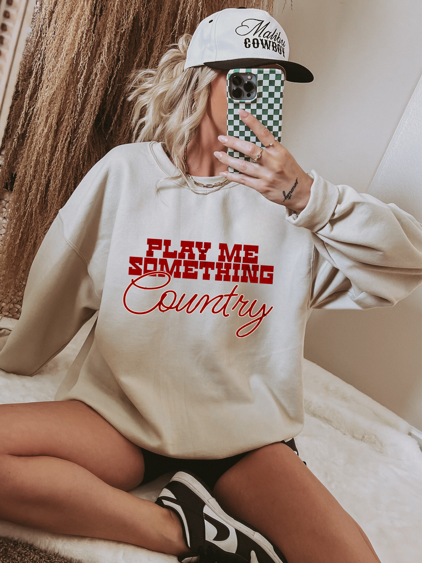 Play Me Something Country TEE or CREWNECK