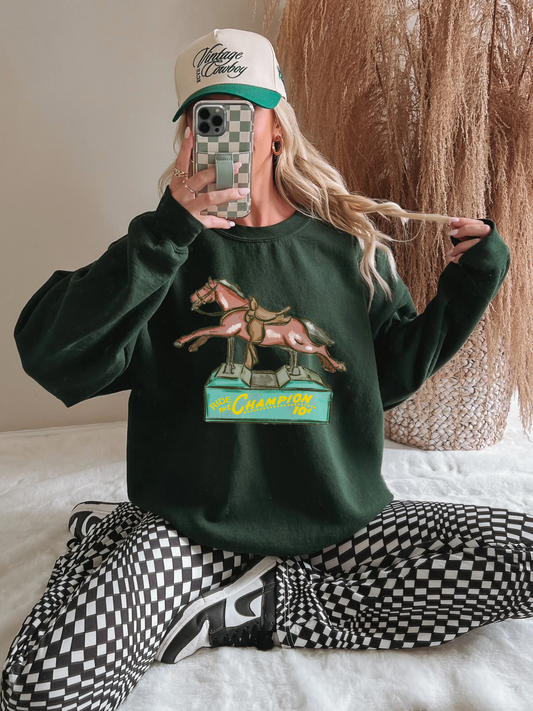Carnival Cowgirl Crewneck