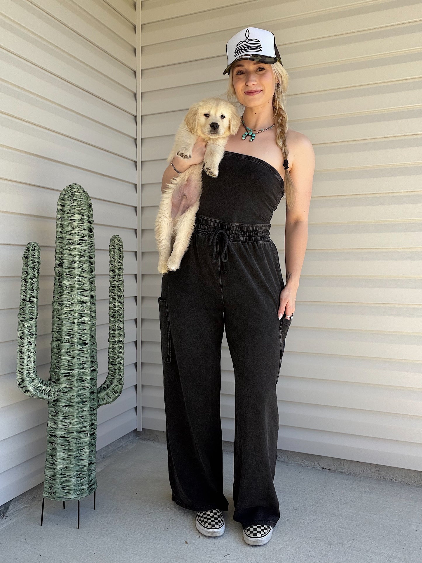 Wide-Leg Jumpsuit