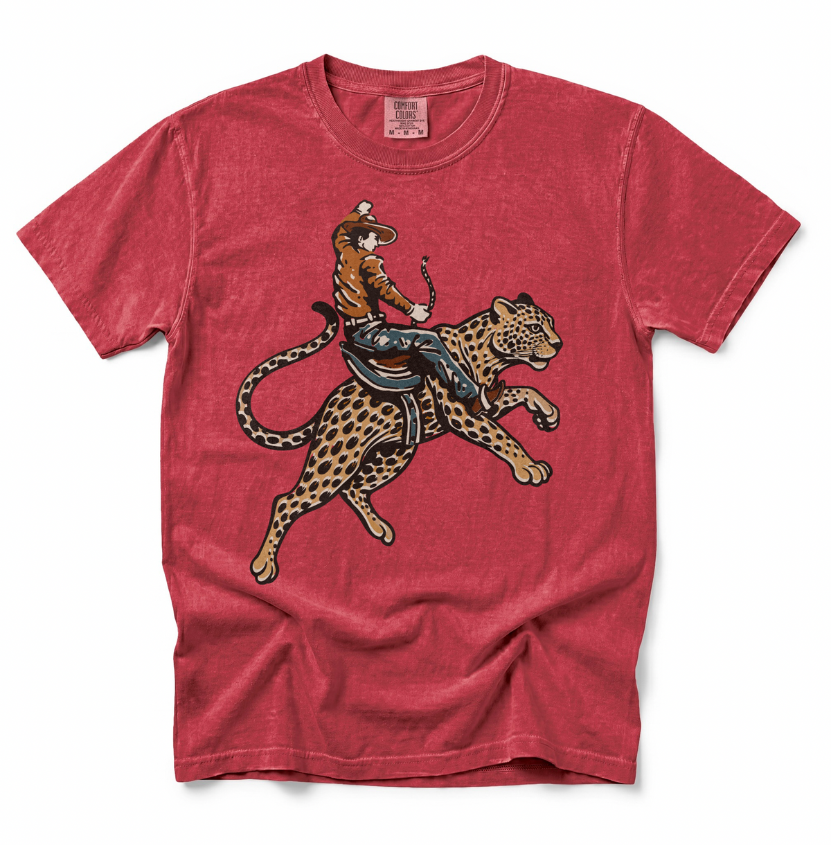 Cowboy Jaguar COMFORT COLORS TEE